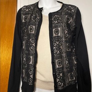 August Silk Cardigan & Shell